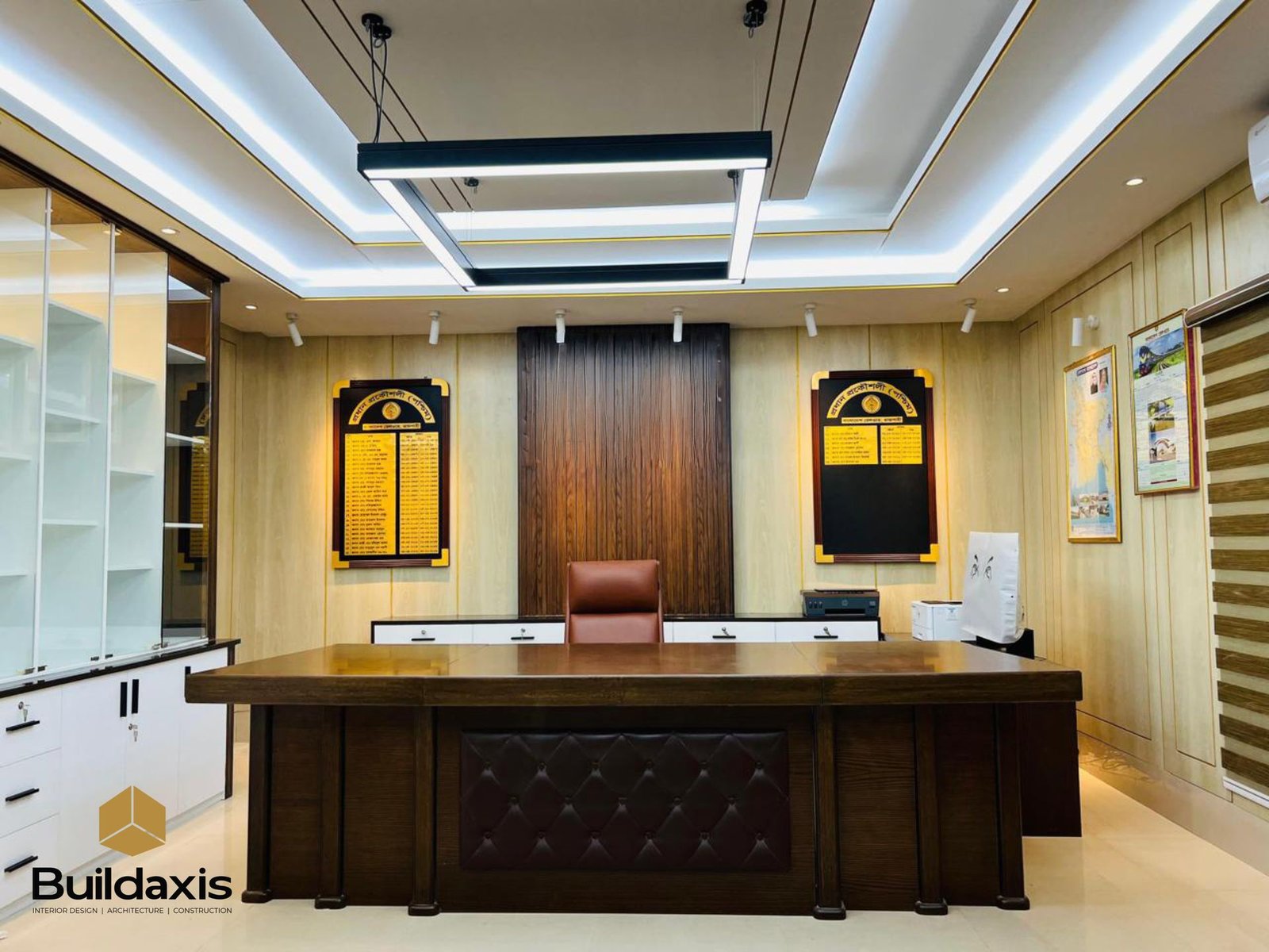 Special class government institutional interior by Buildaxis for Bangladesh Railway
